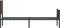 vidaXL - Bedframe - zonder - matras - metaal - bruin - eikenkleurig - 90x190 - cm