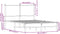 vidaXL - Bedframe - zonder - matras - metaal - bruin - eikenkleurig - 120x200 - cm