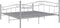 vidaXL - Bedframe - zonder - matras - metaal - grijs - 140x200 - cm