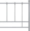 vidaXL - Bedframe - zonder - matras - metaal - grijs - 140x200 - cm
