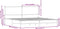 vidaXL - Bedframe - zonder - matras - metaal - sonoma - eikenkleurig - 160x200 - cm