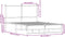 vidaXL - Bedframe - zonder - matras - metaal - sonoma - eikenkleurig - 120x190 - cm