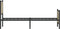 vidaXL - Bedframe - zonder - matras - metaal - sonoma - eikenkleurig - 80x200 - cm