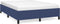 vidaXL - Bedframe - zonder - matras - stof - blauw - 140x190 - cm