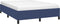 vidaXL - Bedframe - zonder - matras - stof - blauw - 140x190 - cm