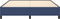 vidaXL - Bedframe - zonder - matras - stof - blauw - 160x200 - cm