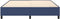 vidaXL - Bedframe - zonder - matras - stof - blauw - 180x200 - cm