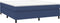 vidaXL - Bedframe - zonder - matras - stof - blauw - 180x200 - cm