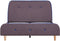 vidaXL - Bedframe - zonder - matras - stof - taupe - 120x190 - cm