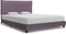 vidaXL - Bedframe - zonder - matras - stof - taupe - 135x190 - cm