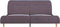 vidaXL - Bedframe - zonder - matras - stof - taupe - 150x200 - cm