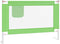 vidaXL Bedhekje peuter 100x25 cm stof groen