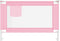 vidaXL Bedhekje peuter 100x25 cm stof roze