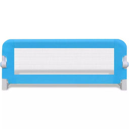 vidaXL Bedhekje peuter 102x42 cm blauw