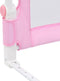 vidaXL Bedhekje peuter 120x42 cm polyester roze