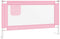 vidaXL Bedhekje peuter 140x25 cm stof roze