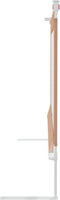 vidaXL Bedhekje peuter 140x25 cm stof taupe