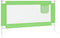 vidaXL Bedhekje peuter 150x25 cm stof groen