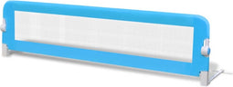 vidaXL Bedhekje peuter 150x42 cm blauw