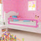 vidaXL Bedhekje peuter 150x42 cm polyester grijs
