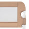 vidaXL Bedhekje peuter 150x42 cm polyester taupe