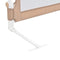 vidaXL Bedhekje peuter 150x42 cm polyester taupe