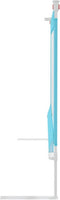 vidaXL Bedhekje peuter 180x25 cm stof blauw
