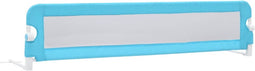 vidaXL Bedhekje peuter 180x42 cm polyester blauw