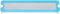 vidaXL Bedhekje peuter 180x42 cm polyester blauw