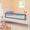 vidaXL Bedhekje peuter 180x42 cm polyester groen