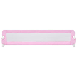 vidaXL Bedhekje peuter 180x42 cm polyester roze