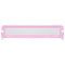 vidaXL Bedhekje peuter 180x42 cm polyester roze