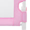 vidaXL Bedhekje peuter 180x42 cm polyester roze