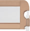 vidaXL Bedhekje peuter 180x42 cm polyester taupe