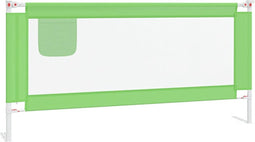 vidaXL Bedhekje peuter 190x25 cm stof groen