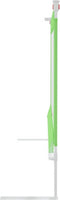 vidaXL Bedhekje peuter 190x25 cm stof groen