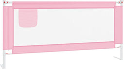 vidaXL Bedhekje peuter 190x25 cm stof roze