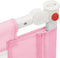 vidaXL Bedhekje peuter 90x25 cm stof roze