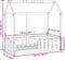 vidaXL - Bedhuis - massief - grenenhout - 70x140 - cm