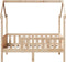 vidaXL - Bedhuis - massief - grenenhout - 80x160 - cm