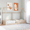vidaXL - Bedhuis - massief - grenenhout - 90x190 - cm