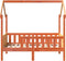 vidaXL - Bedhuis - wasbruin - massief - grenenhout - 70x140 - cm