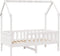 vidaXL - Bedhuis - wit - massief - grenenhout - 70x140 - cm