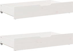 vidaXL - Bedlades - 2 - st - 95x55x16 - cm - massief - grenenhout