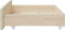 vidaXL - Bedlades - 2 - st - bewerkt - hout - en - kunstleer - crèmekleurig