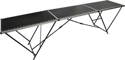 vidaXL Behangtafel inklapbaar 300x60x78 cm MDF en aluminium