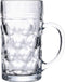 vidaXL - Bierpullen - met - handvat - 6 - st - 1000 - ml - glas