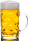 vidaXL - Bierpullen - met - handvat - 6 - st - 1000 - ml - glas