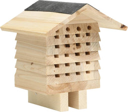 vidaXL - Bijenhotel - 22x20x20 - cm - vurenhout