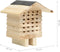 vidaXL - Bijenhotel - 22x20x20 - cm - vurenhout